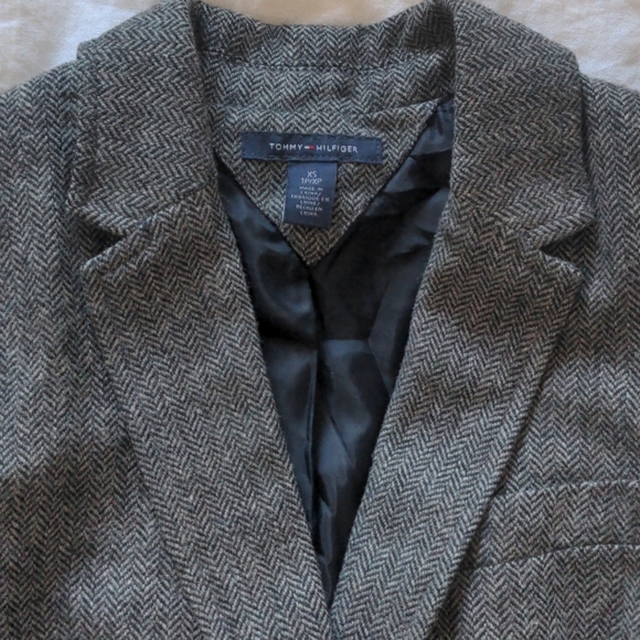 Tommy Hilfiger grey blazer - Picture 3 of 3